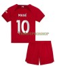 Original Trikotsatz Liverpool Mane 10 Heimtrikot 2022-23 Für Kinder